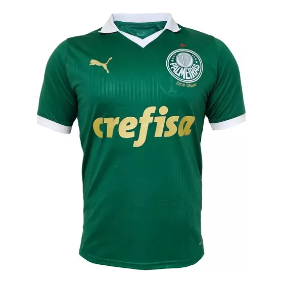 Camisa Palmeiras I Personalizada 2024/25 Nome E Número