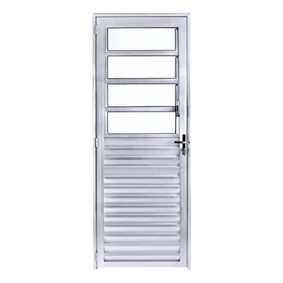 Porta De Alumínio 210x080 Brilhante Promoção!!!!