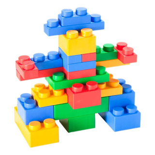 Uniplay Mix Soft Building Blocks - Juego De 36 Piezas Para E Uniplay Mix Soft Building Blocks - Juego De 36 Piezas Para E