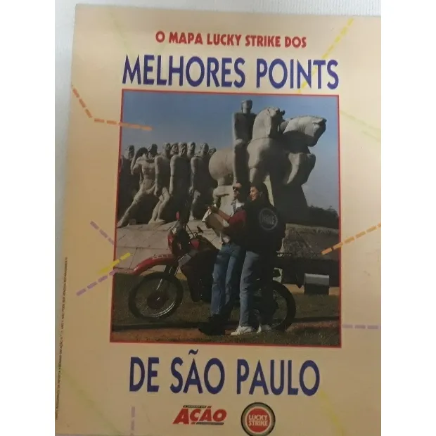 Mapa Lucky Strike Dos Melhores Points De São Paulo Especial
