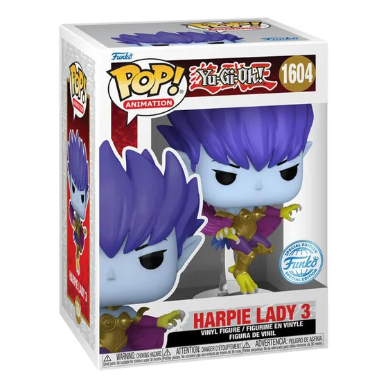 Figura Pop En Vinilo Funko Yu-gi-oh! ¡exclusivo De Harpie La