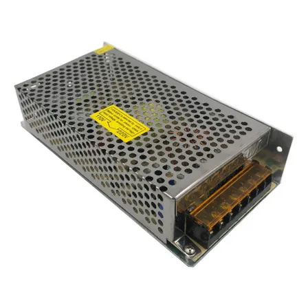 Fuente De Poder 20a Switching, Cintas Led, Cámaras Color Plateado