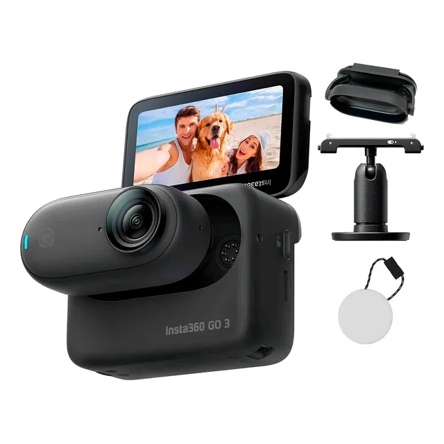 Videocámara Insta360 Go 3 De 64 Gb 2.7 K Negro