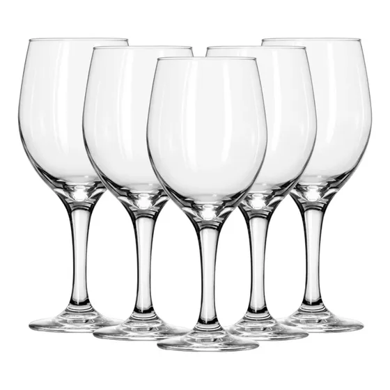 Copa Vino Tinto Coctel Aperol 300ml Vidrio Set 6 Unidades