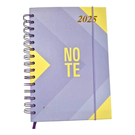 Agenda Sp Con Espiral A5 15x21cm. 2025 Serviciopapelero