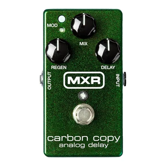 Pedal Mxr Carbon Copy Atraso Analógico Delay M169