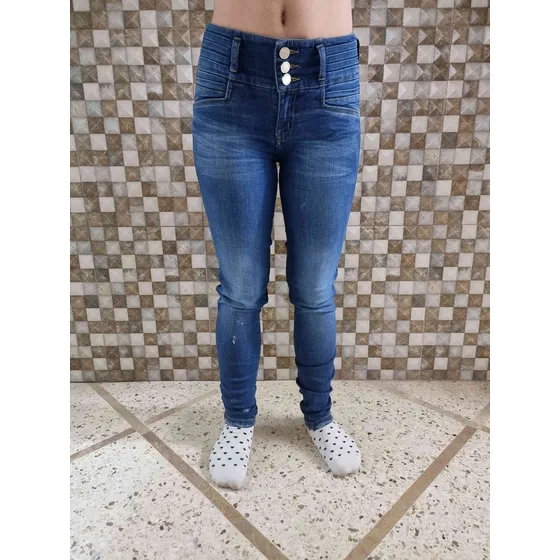 Jeans Studio F Original Para Niña 3 Botones