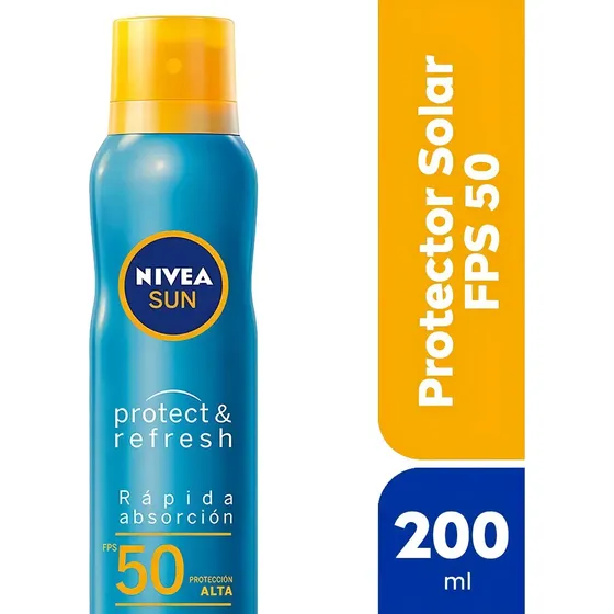 Protector Solar En Spray Refresh Fps50 200ml Nivea