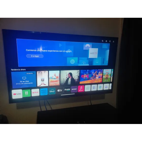Tv LG 43  Smartv 4k Con Hdr Como Nuevo, 1 Año De Garantía.