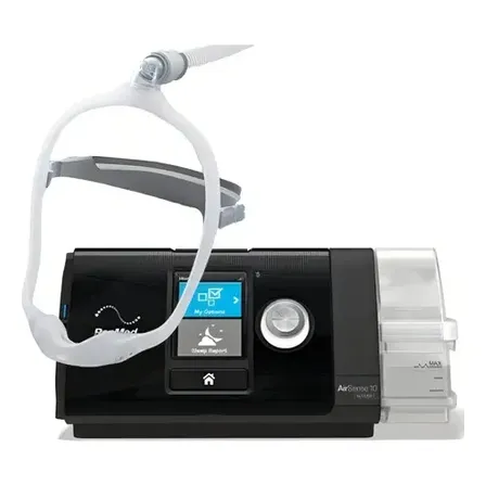 Cpap Automático S10 Autoset Com Umid+máscara Nasal Dreamwear