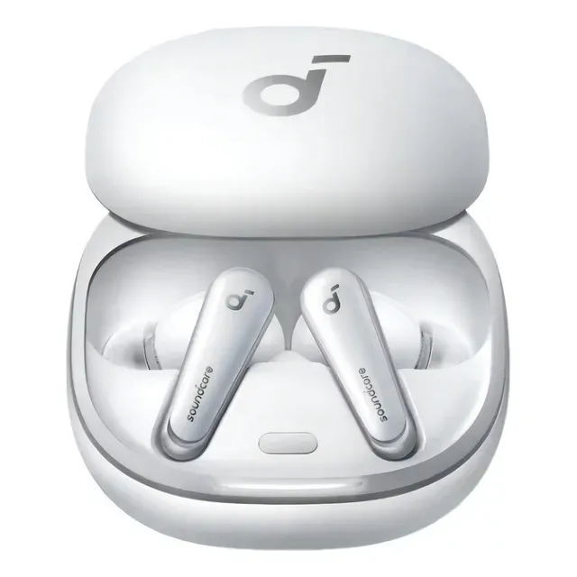 Auriculares Bluetooth Soundcore Anker Liberty 4 blancos