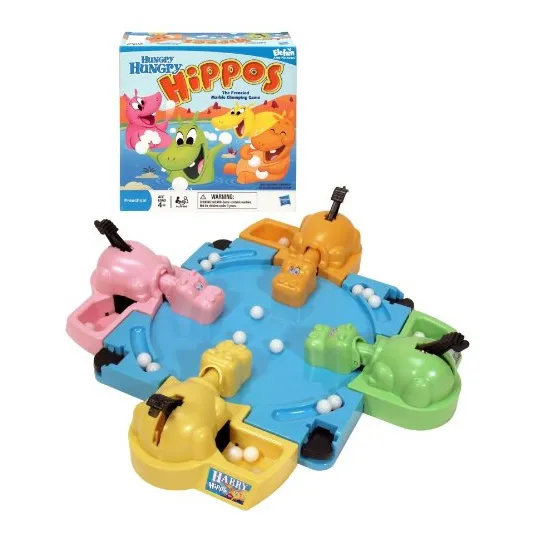 Juego De Mesa Hungry Hungry Hippos (el Embalaje Puede Variar