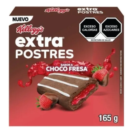 3 Pzas Barra Suave Kellogg's Extra Postres Sabor A Choco Fre