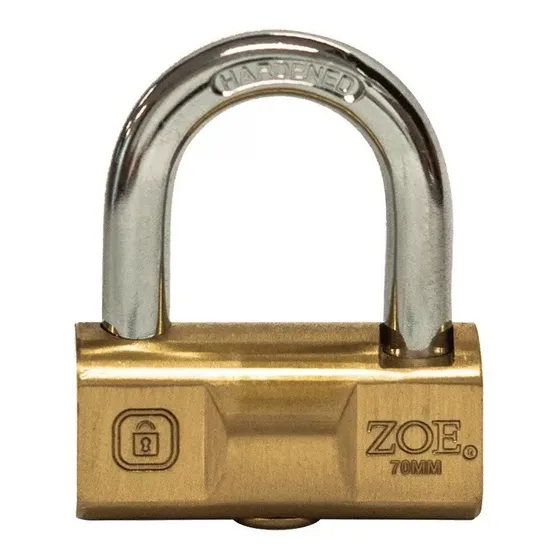Candado  Barrilito De 70mm 3 Llaves Zoe Mod. Zce-7884bx