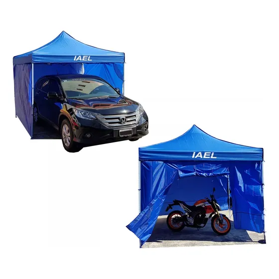 Gazebo Carpa 3x3 Bolso 4 Paredes Iael Cg-001