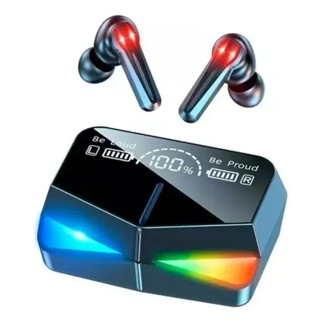 Fones De Ouvido Bluetooth Sem Fio M28 Powerbank Para Jogador