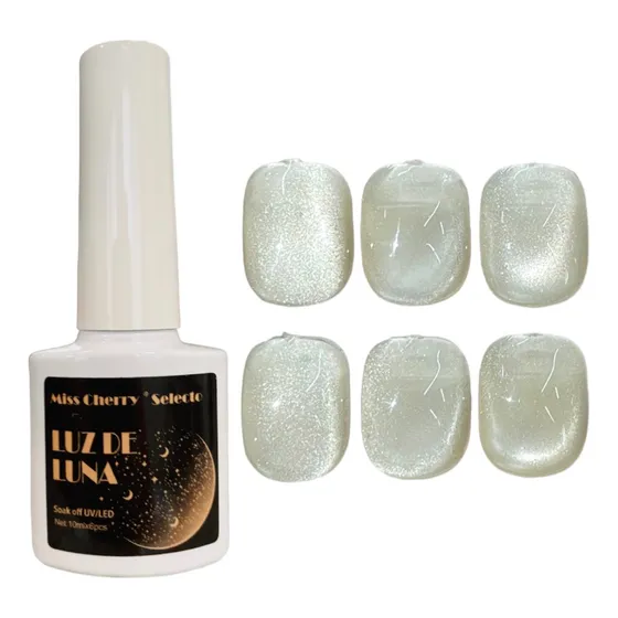 Gel Efecto Ojo De Gato Luz De Luna  Miss Cherry 1 Pieza