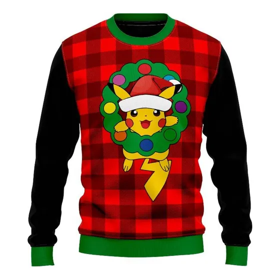 Suéter  Para Niños De Navidad - Pokemon 
