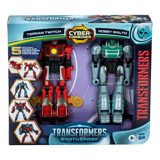 Figuras De Acción Terran Twitch Y Robby Malto Transformers