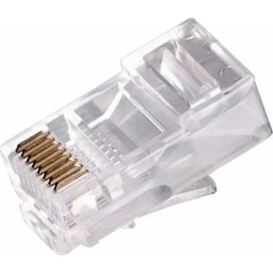 10 Conectores Wireplus Rj45 Cat6
