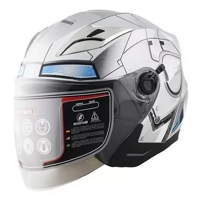 Casco integral doble visera sale