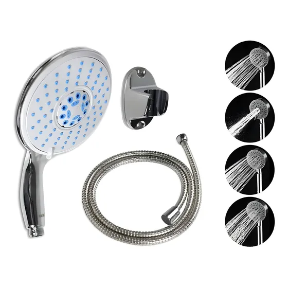 Kit De Ducha Grande Multifunción Roseta Baño Oferta Delsur
