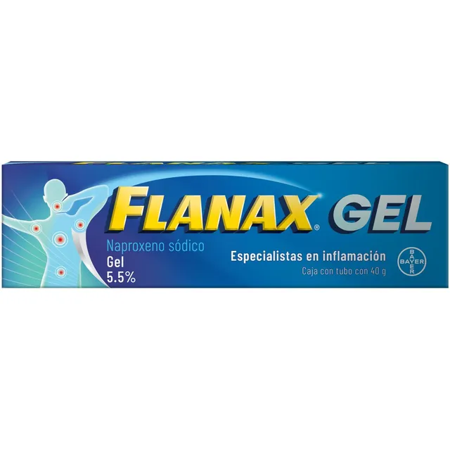 Flanax Gel 5,5 G, 1 Tubo 40 G