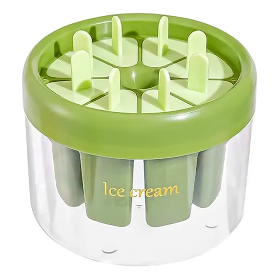 Moldes De Helados Palets Paletas Para 8 Reposteria Color Verde