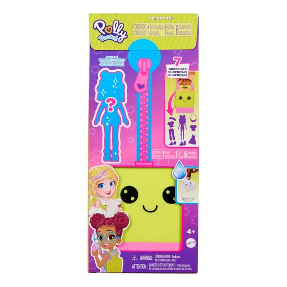 Polly Pocket Set De Juego Clóset Fashion Reveal Color Multicolor