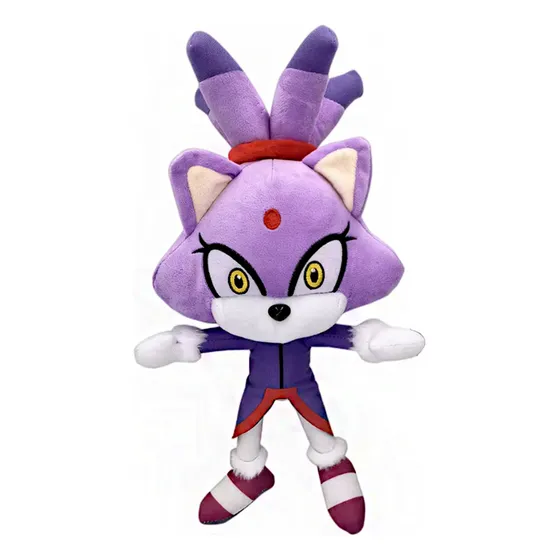 Pelucia Sonic The Hedgehog Gata Blaze The Cat 34cm