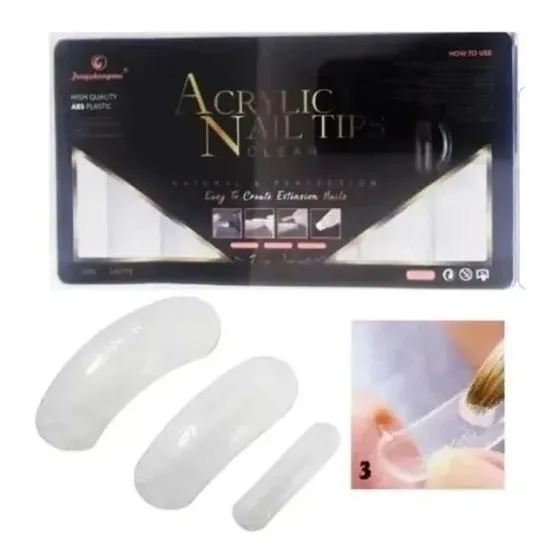 Molde Uñas Acrilicas Y Gel Dual System Form X 240. 