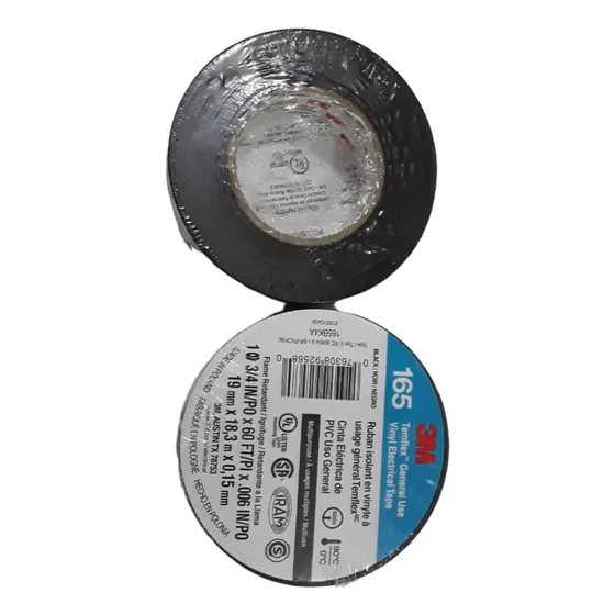 Teipe Negro 3/4 X 18,3 M Marca 3m