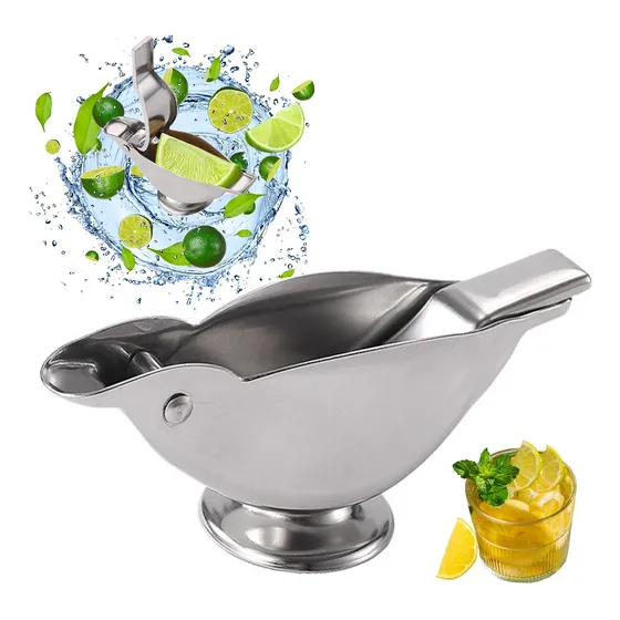 Exprimidor Limon Manual Acero Inoxidable Forma Pajaro Lima