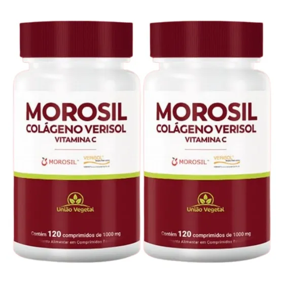 2 Morosil + Colágeno Verisol + Vit C 1000mg Original Galena