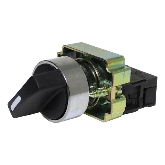 Seletora 22mm 2 Posições Fixas 1na M20sc - Metaltex (i)