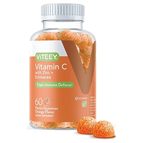 Grámmies De Vitamina C Más Zinc Amp; Echinacea [3 En Bqflm