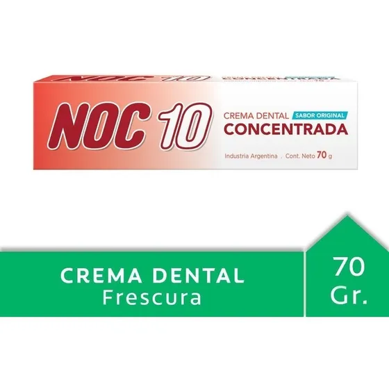 Crema Dental Noc 10 Colgate Sabor Original - 70 G