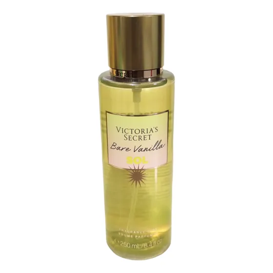Fragrance Mist Bare Vainilla Sol Victoria's Secret Volumen De La Unidad 8.4 Fl Oz