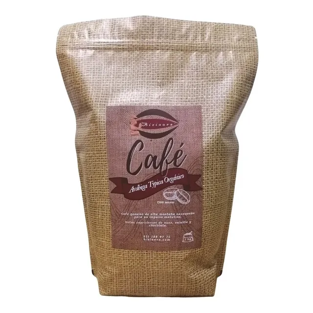 Café Orgánico De Pluma Hidalgo Oaxaca 500 G