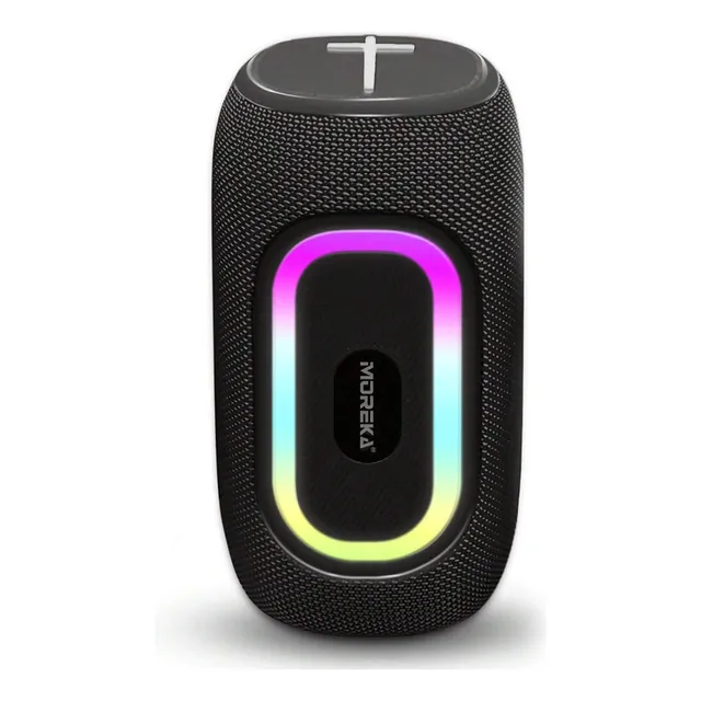 Bocina Bluetooth Portátil Inalámbrico 16w Con Luces Led Rgb