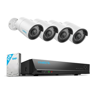 Sistema De Cámara De Seguridad Reolink De 8 Canales Y 5 Mega Sistema De Cámara De Seguridad Reolink De 8 Canales Y 5 Mega