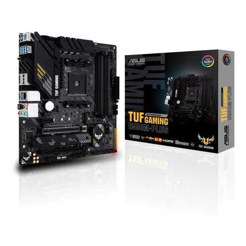 Placa Mãe Asus Tuf Gaming B550m-plus B550 Amd Am4 Matx Ddr4