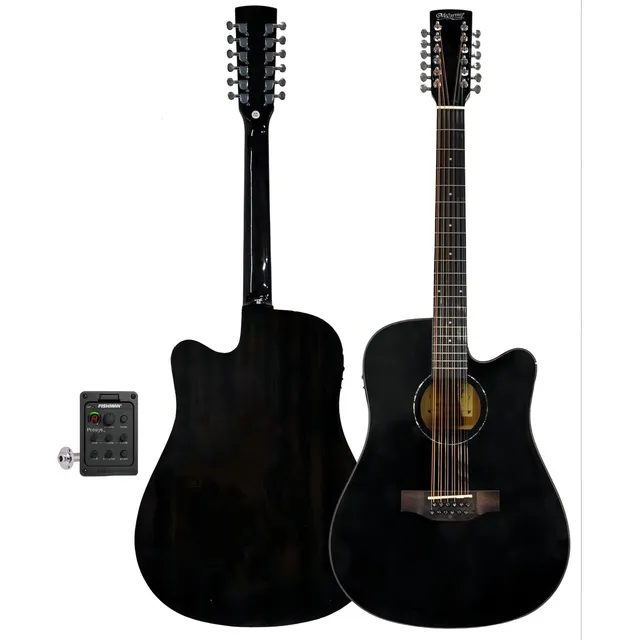 Mccartney Cd-6012-bk Docerola Electroacústica Pastilla Fishm Diestro