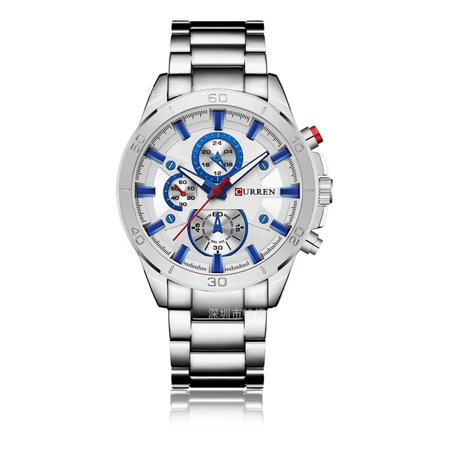 Reloj Cuarzo De Hombre Curren 8275 Diseño Clásico Moderno