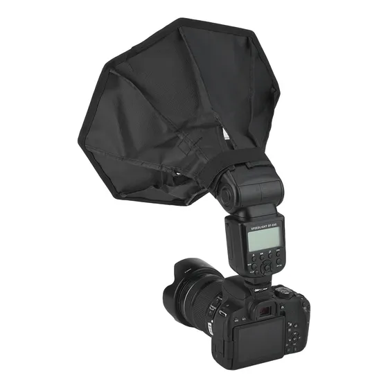 Difusor De Lanterna Universal De 30 Cm, Mini Softbox Portáti
