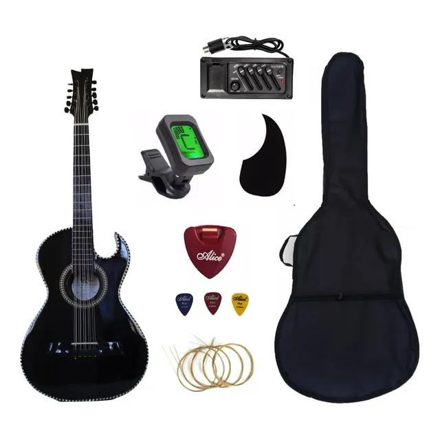 Kit Bajo Quinto Richard Electroacústico Accesorios