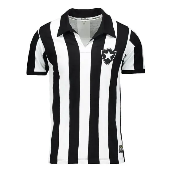 Camisa Retrô Botafogo 1962 Alvinegra Oficial