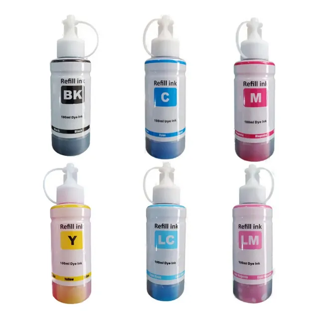 Kit De 6 Tintas 100ml Para Epson L800 T673
