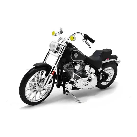 Moto Coleccionable Escala 1/18 Harley Davidson Fxst Softail