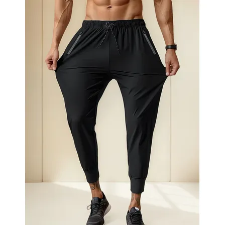 Pantalón Runnig Hombre Secado Rápido Deportivo